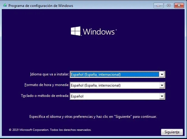 Instalación de Windows 10/11 y programas en Caracas